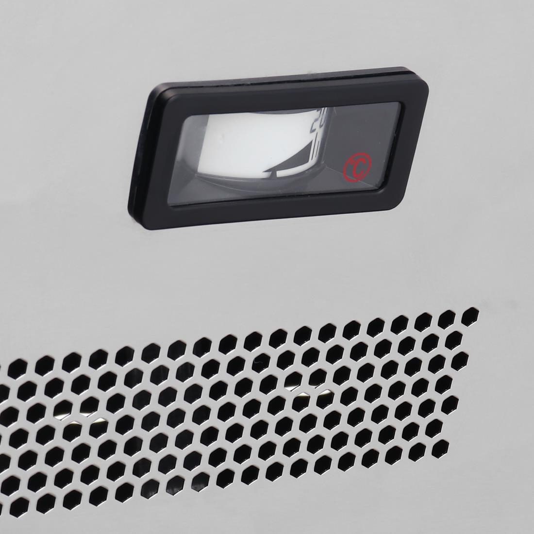 Square Countertop Heated Display Merchandiser 120Ltr - Image 6