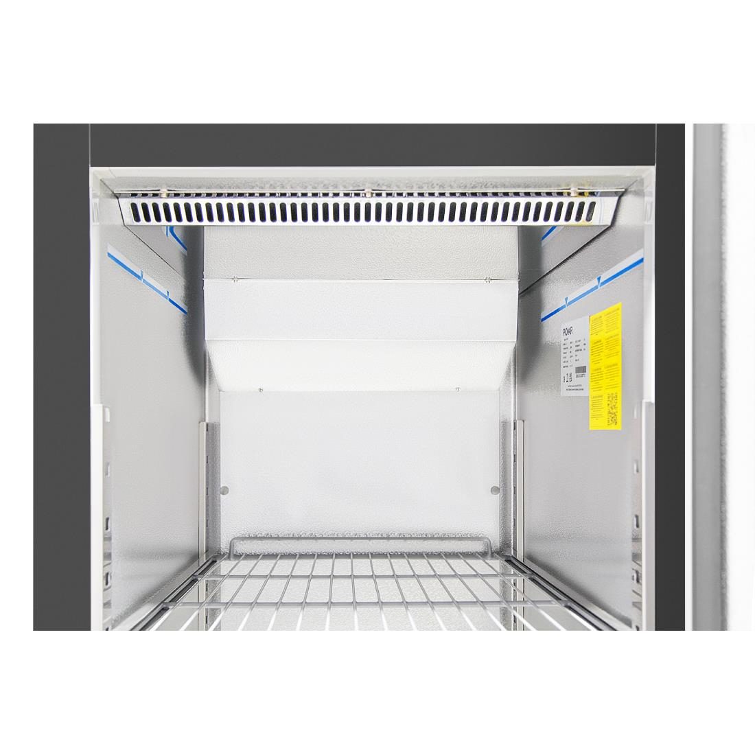 G-Series Upright Freezer Black 600Ltr - Image 3