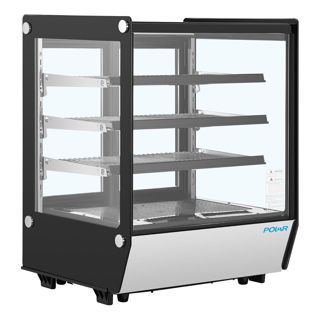 G-Series Square Glass Countertop Display Fridge 145Ltr