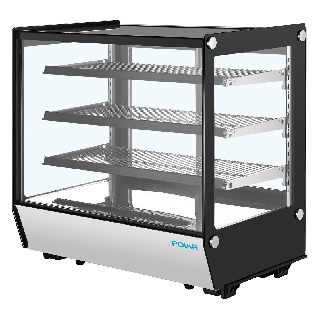 G-Series Square Glass Countertop Display Fridge 185Ltr - Image 2