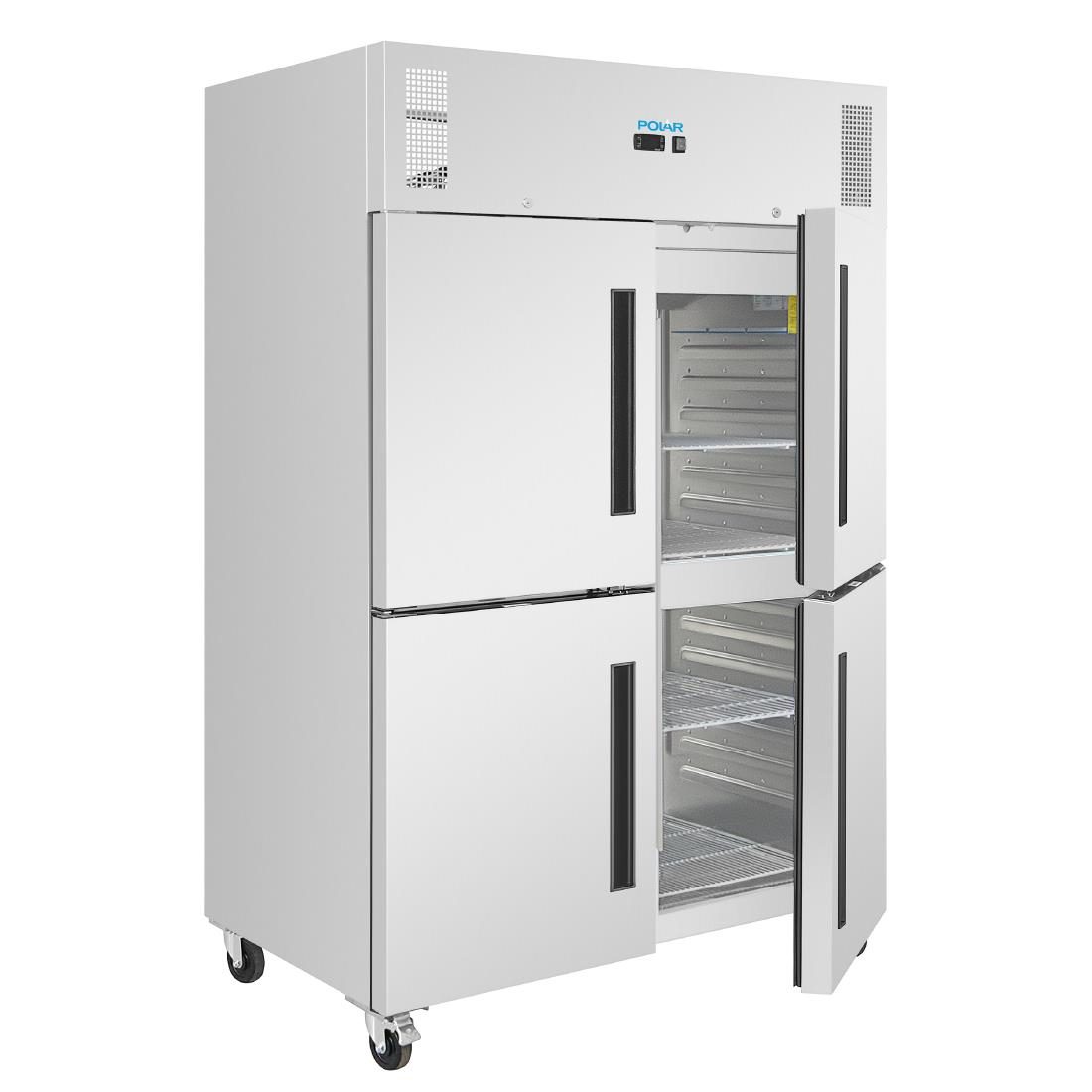 G-Series Upright Double Stable Door Gastro Freezer 1200Ltr - Image 4