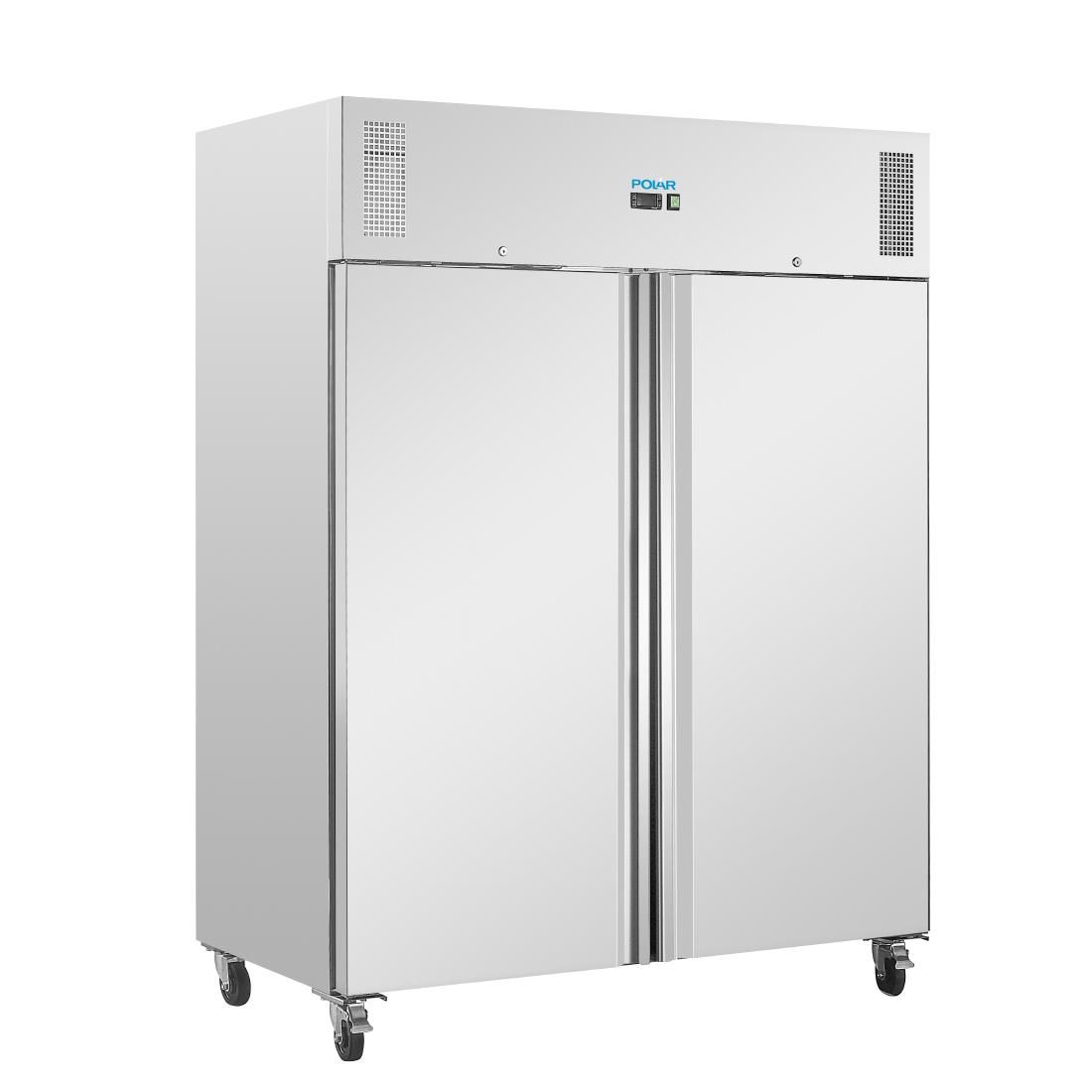 Polar U-Series Double Door Upright Fridge 1300Ltr