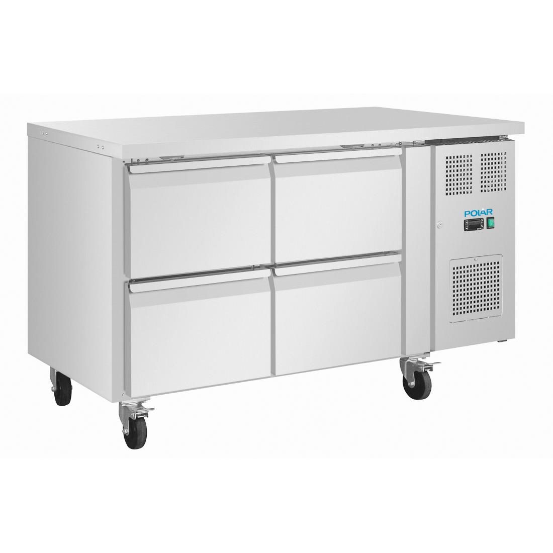 U-Series Four Drawer Gastronorm Counter Fridge