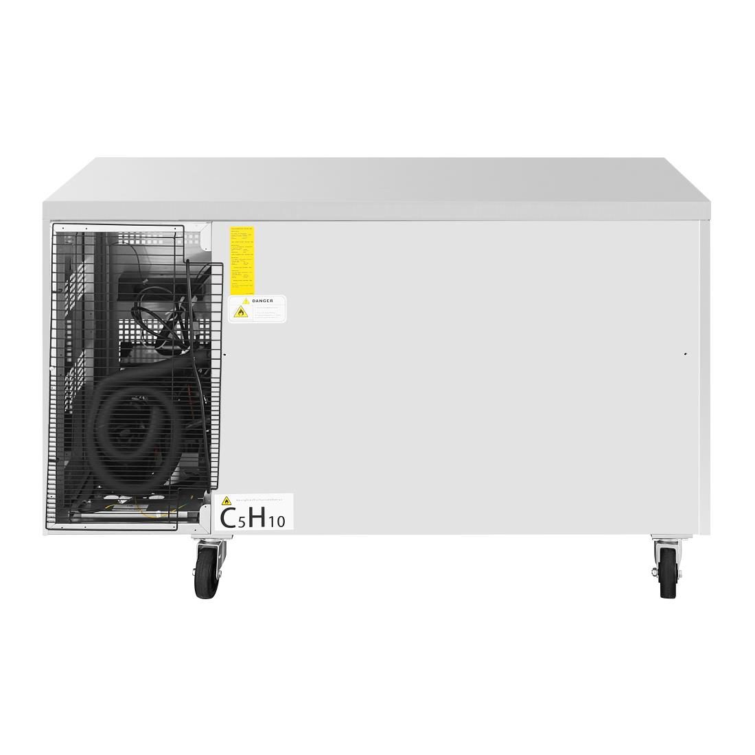 U-Series Four Drawer Gastronorm Counter Fridge - Image 5
