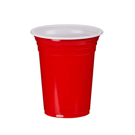 Red American Party Cups 16oz