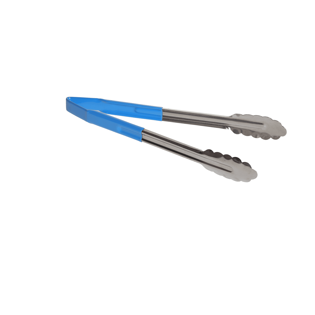 Blue V-Hinge Tongs 12"