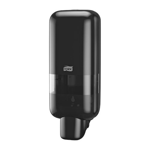 Black S4 Soap & Sanitiser Dispenser