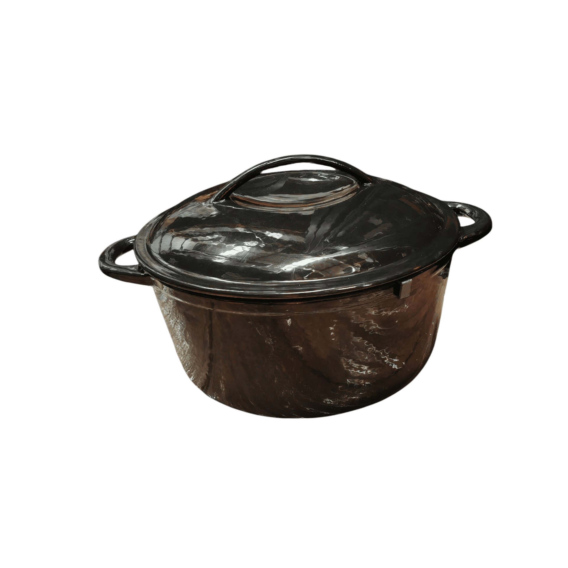Round Black Casserole Black 28cm