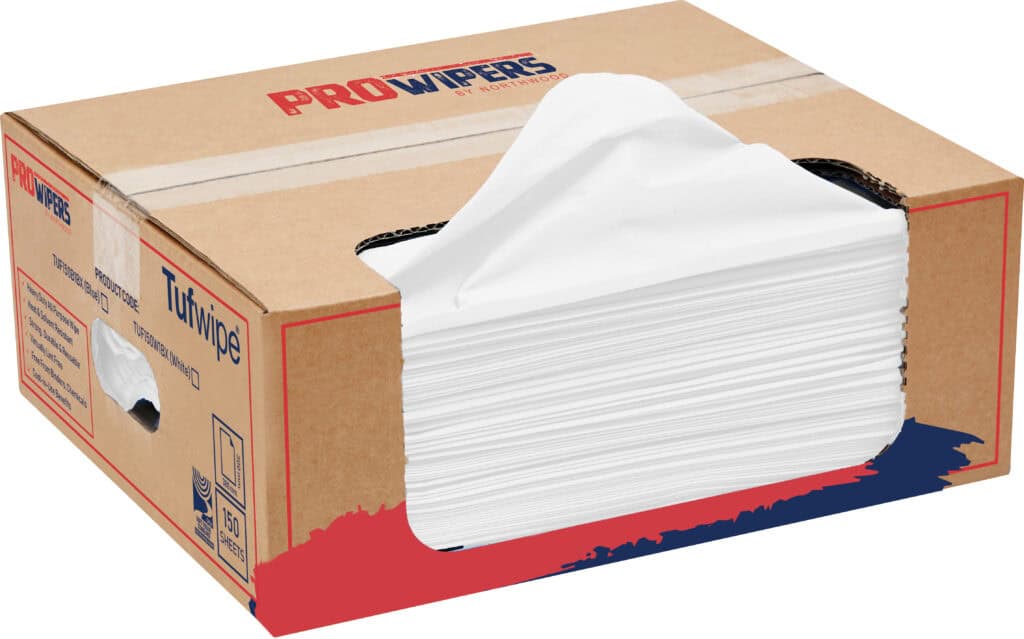 Tufwipe Folded White 150 Sheet