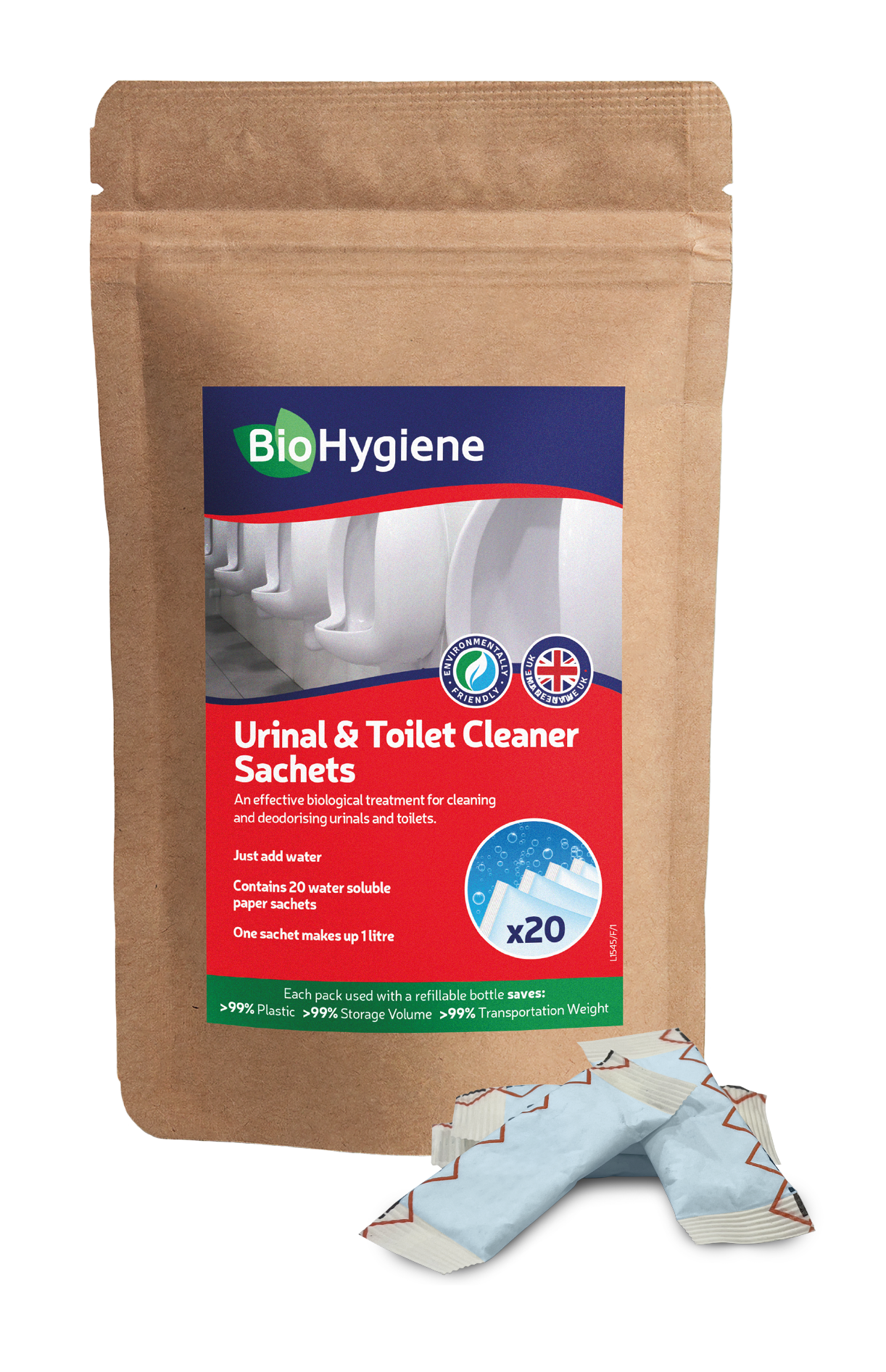 Urinal & Toilet Cleaner Sachets