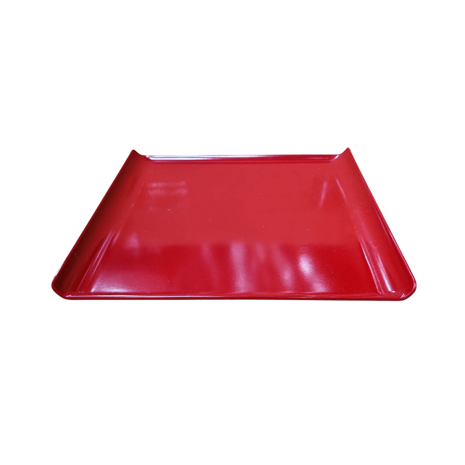 Red Square Melamine Tray