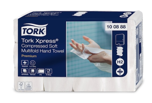 Xpress Compressed Soft Multifold Hand Towel