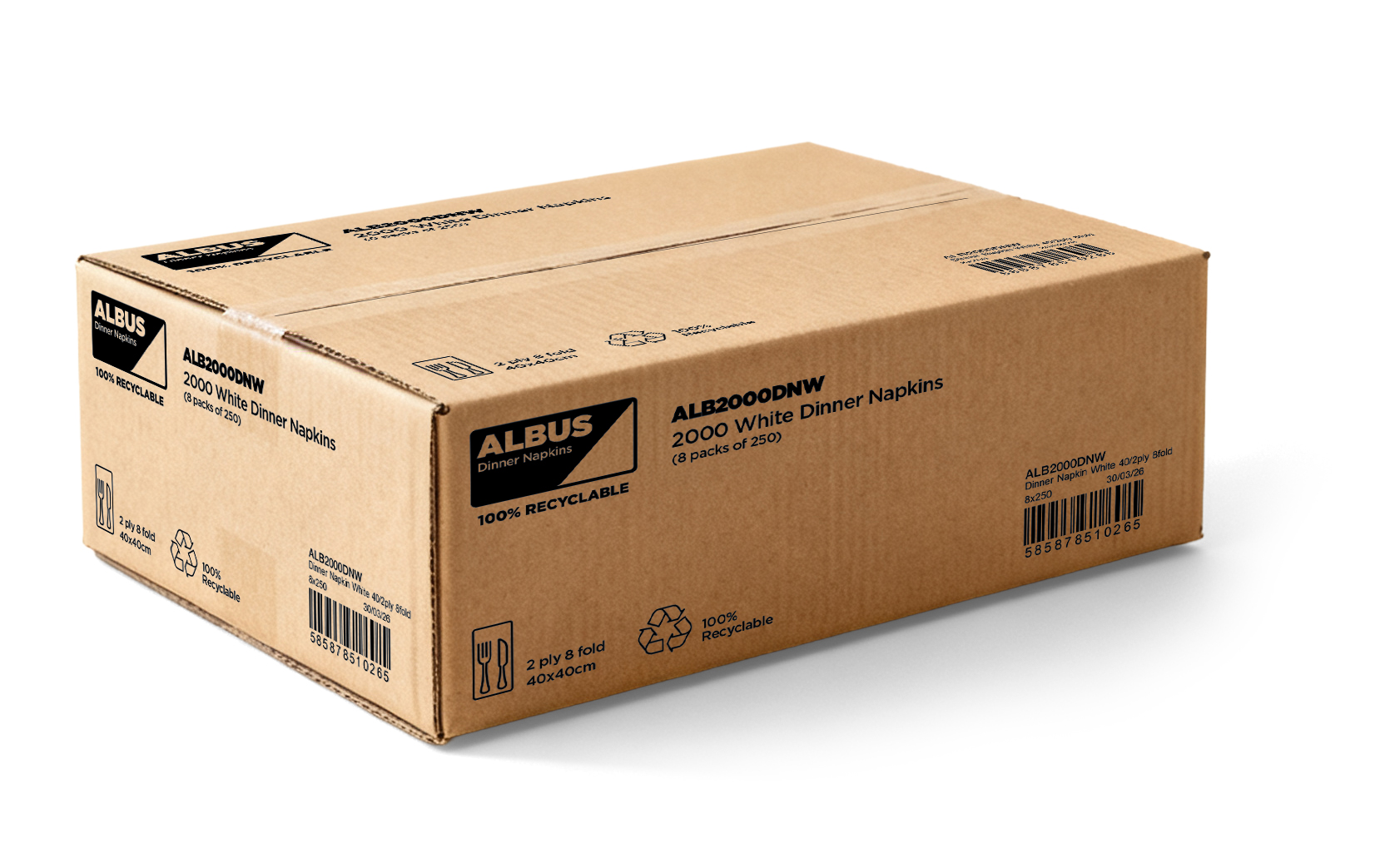 ALBUS carton
