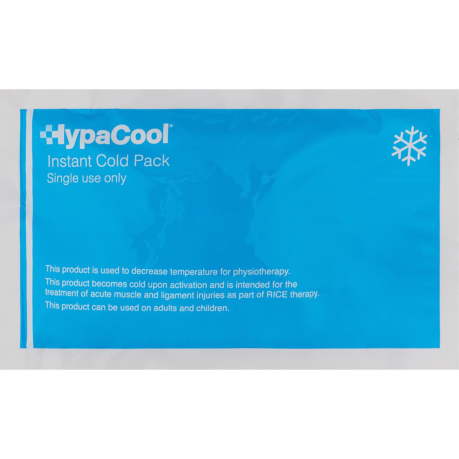 Instant Cold Ice Pack Single Use 21x12cm