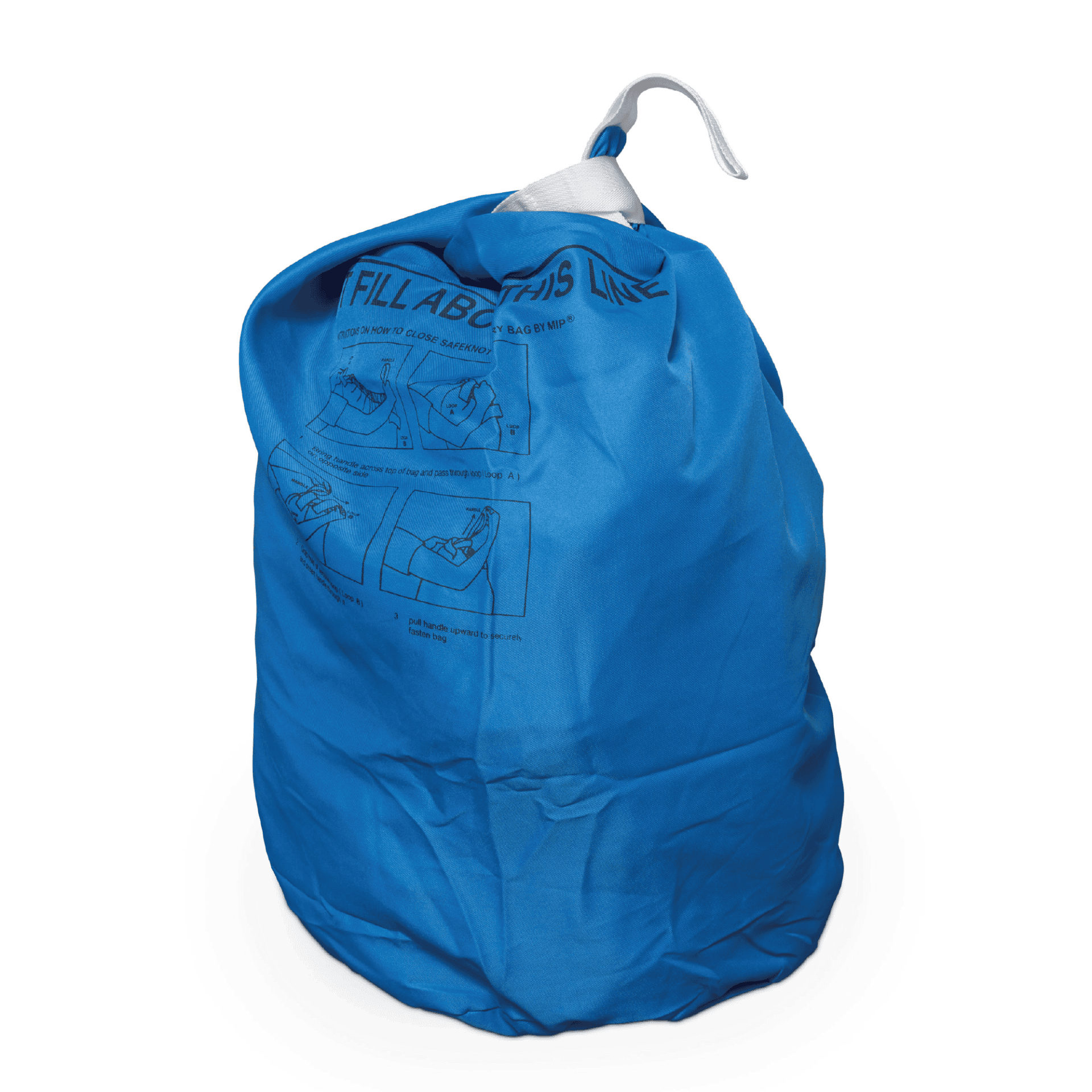 Blue Safeknot Laundry Bag