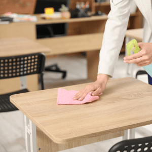 school cleaning