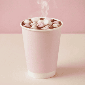 Pink Confetti paper cup