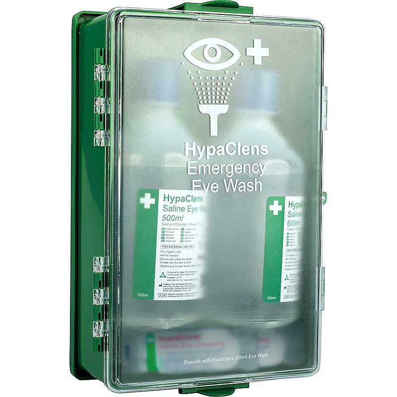 HypaClens Economy Eye Wash Cabinet With Eye Dressings