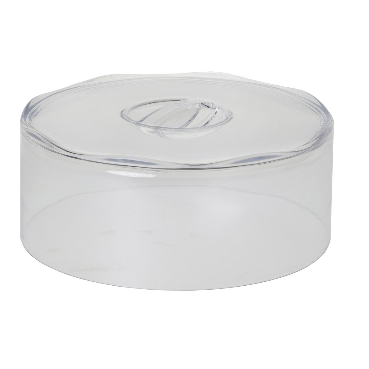 Cake Dome with Scallop Edge