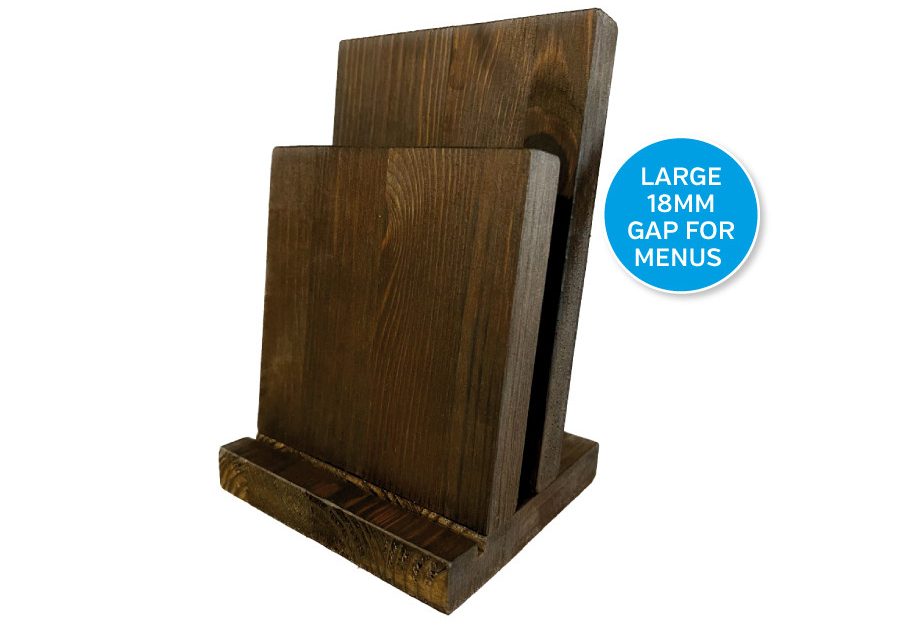 mlp012 wood menu holder 2
