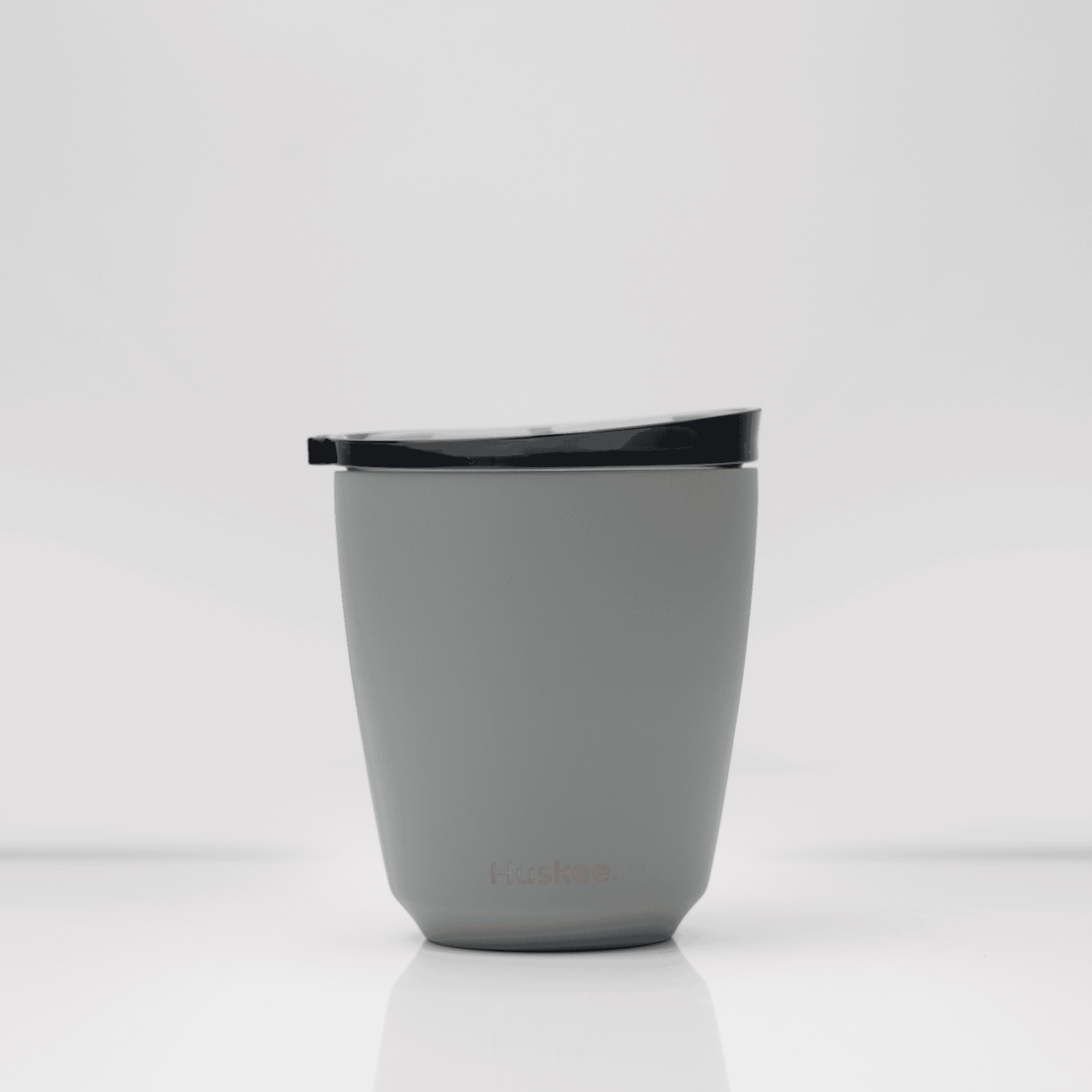 Slate HuskeeSteel Cup & Lid 8oz