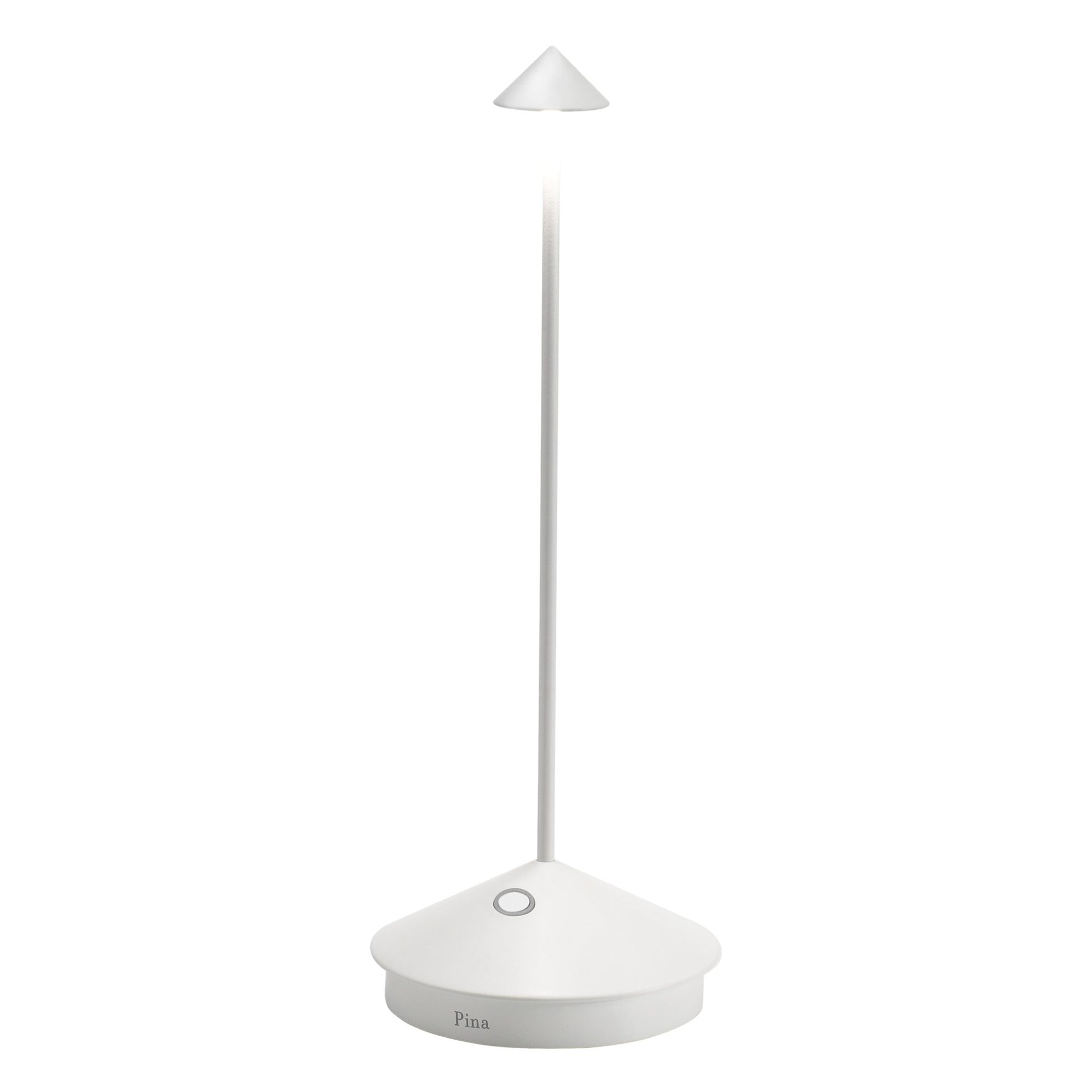 White Pina Table Lamp