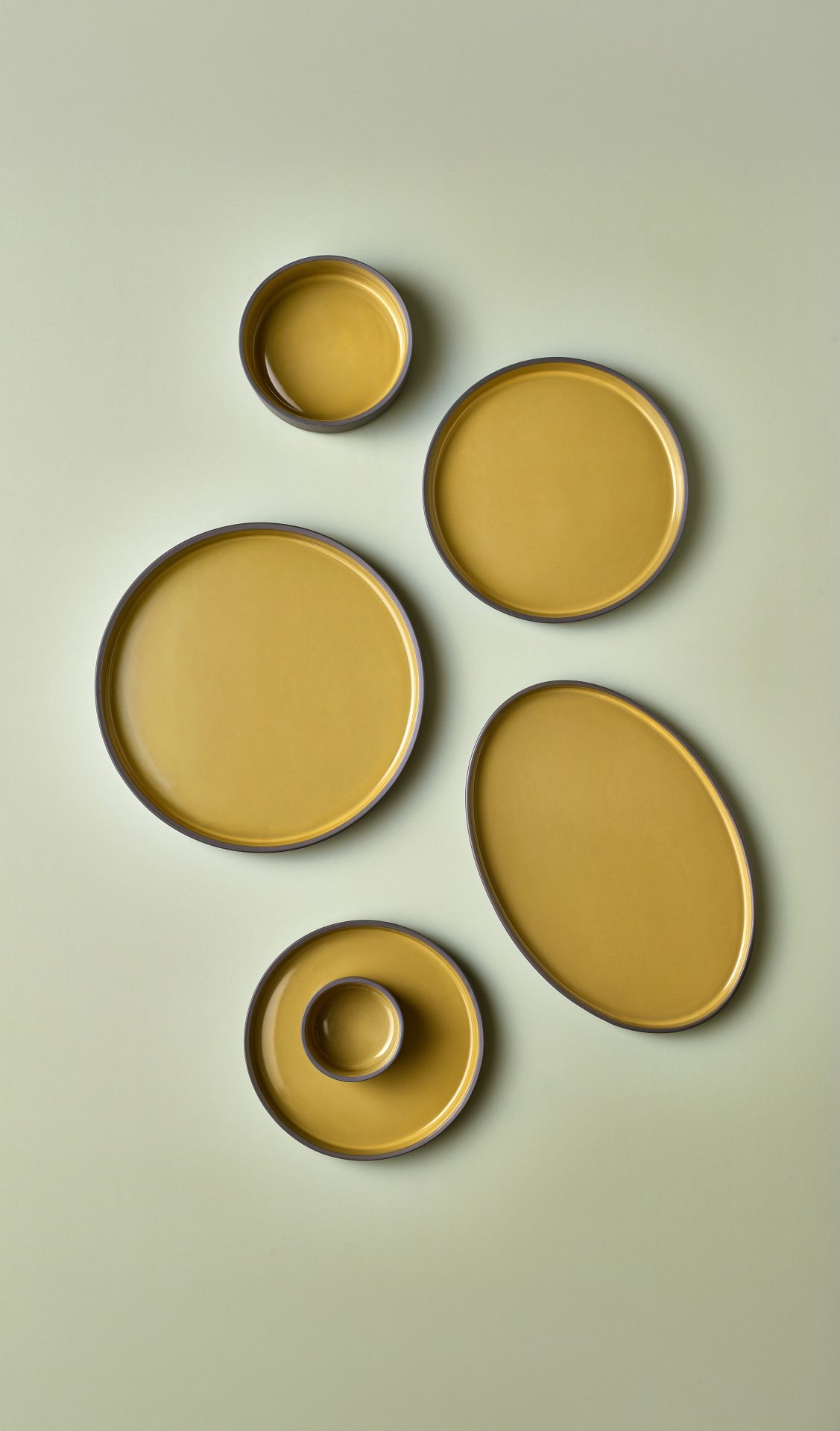 Kava Porcelain Yellow Oval Plate 28cm - Image 5