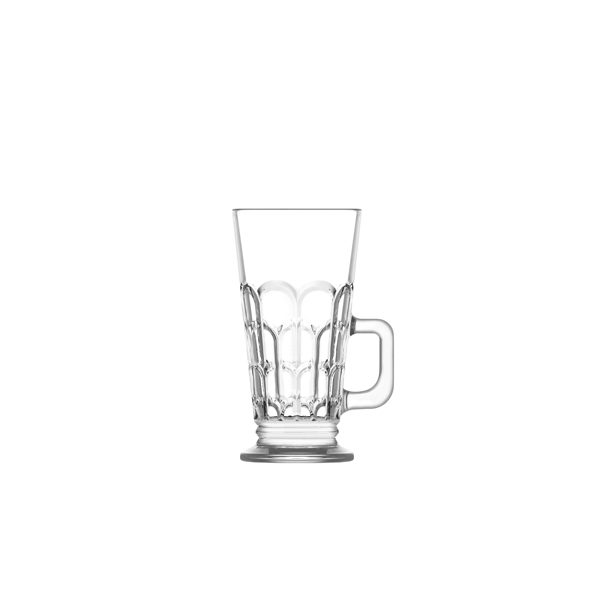Fully Tempered Archie Latte Glass 27.5cl/ 9.5oz