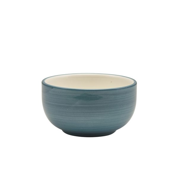 Miro Porcelain Blue Round Bowl 11.5cm