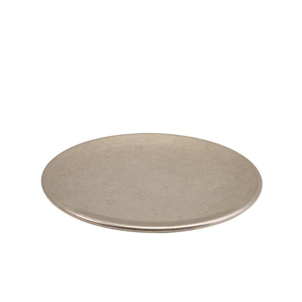 Vintage Steel Double Walled Coupe Plate 27.5cm