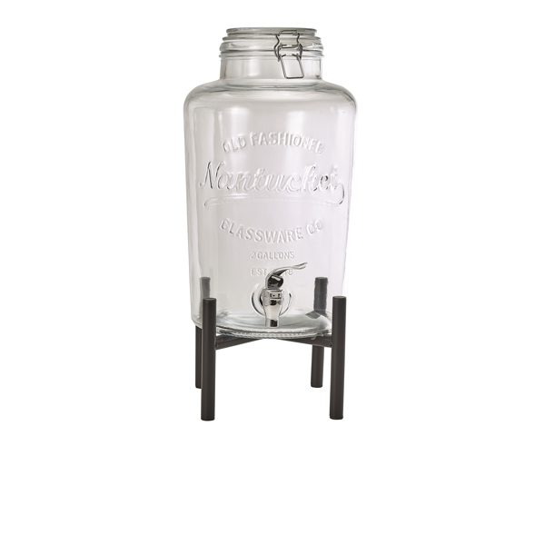 Glass Drink Dispenser 7.6L/ 267.5oz