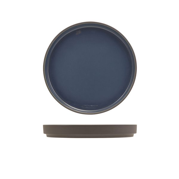Kava Porcelain Blue Presentation Plate 18cm