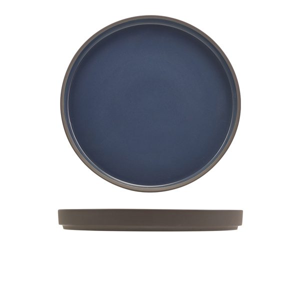 Kava Porcelain Blue Presentation Plate 25cm