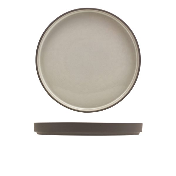 Kava Porcelain Grey Presentation Plate 25cm
