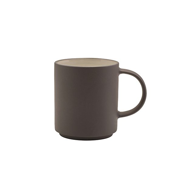 Kava Porcelain Grey Mug 27cl/ 9oz