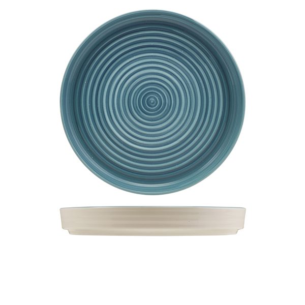 Miro Porcelain Blue Presentation Plate 26cm