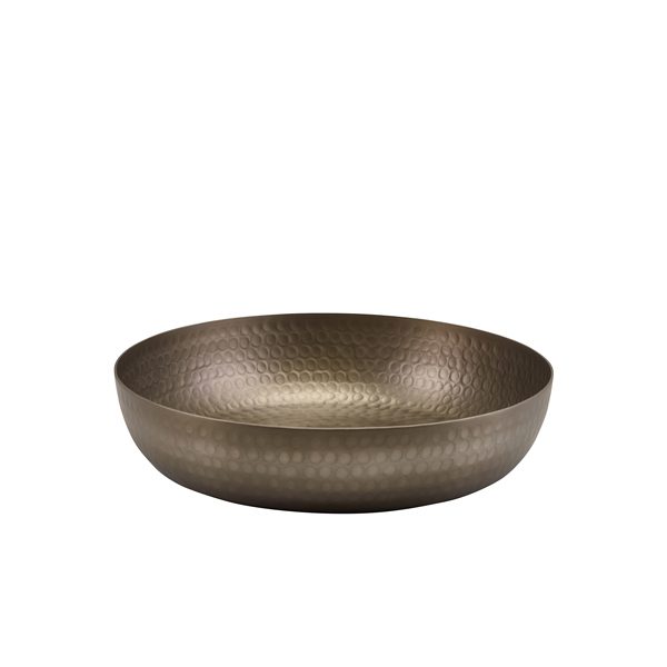 Vintage Hammered Aluminium Platter 31cm