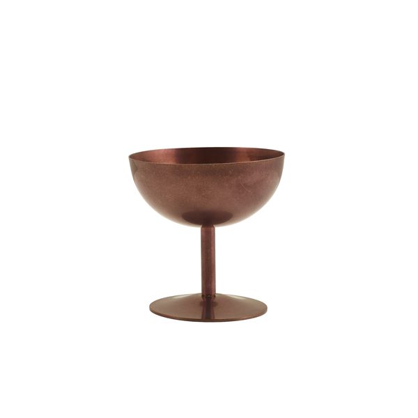 Copper Vintage Steel Stemmed Sundae Cup 10cm